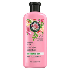 Herbal Essences bottle front showing product and smooth finish benefits