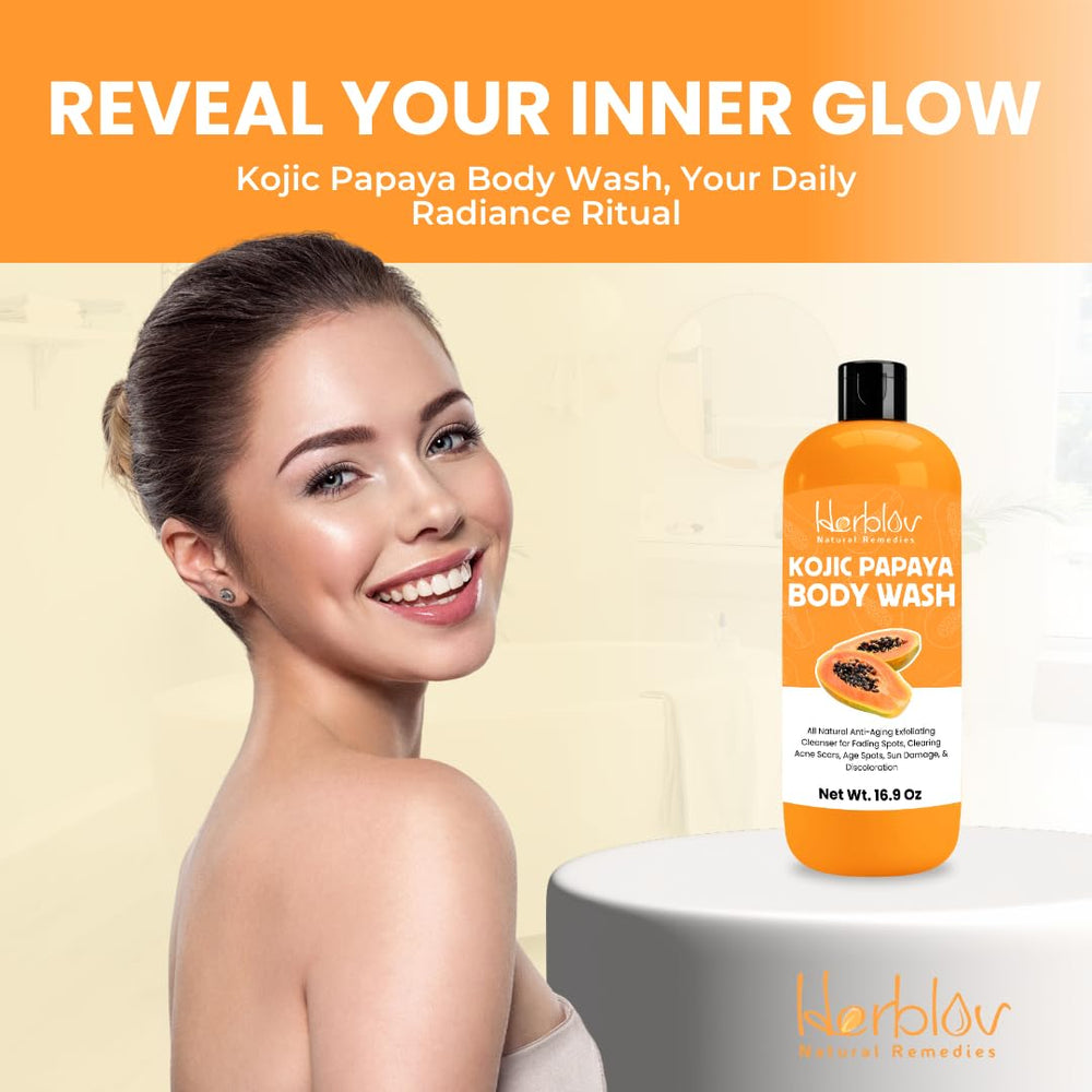 Herblov body use underarm demo demonstrating targeted dark-spot cleansing