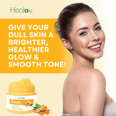 Herblov cream texture close-up highlighting smooth, nourishing finish