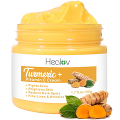 Herblov front tub showing brand and product for brightened skin
