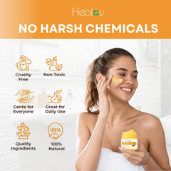 Herblov being applied to underarm area demonstrating targeted use