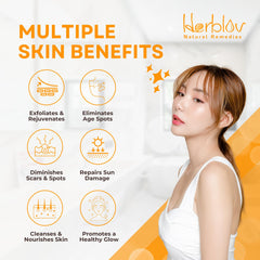 Hand applying Herblov turmeric cream demonstrating gentle, non-greasy absorption