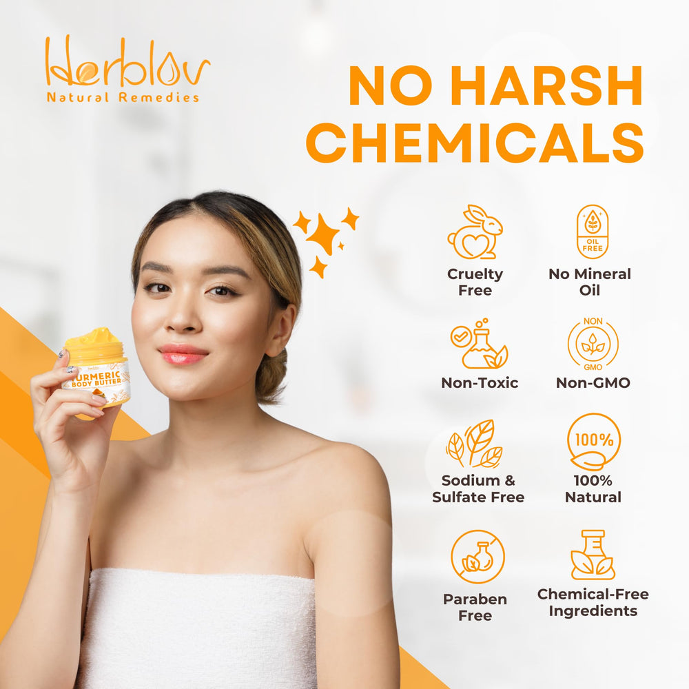 Herblov cream used on cheek illustrating evening of skin tone