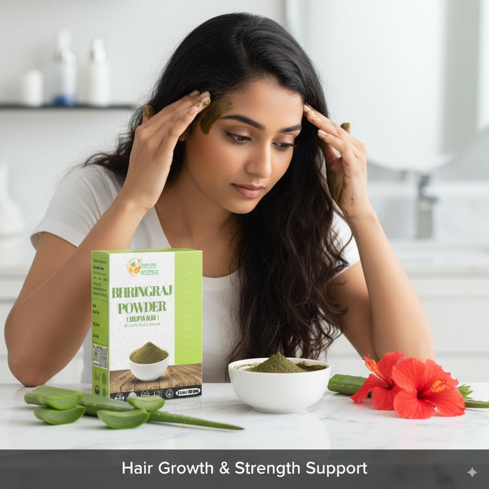 Herbs Botanica powder mixed with oil demonstrating smooth application benefit