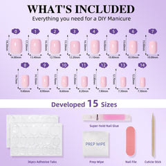 Herlight tools with glue and adhesive tabs showing easy application benefit