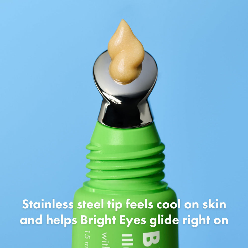 HERO COSMETICS texture swipe of Bright Eyes showing lightweight luminous finish