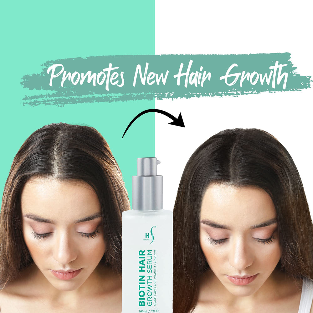 HerStyler serum texture close-up showing lightweight, non-greasy finish