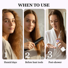HerStyler being applied on hands to demonstrate smooth, quick absorption