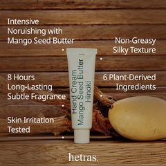 hetras whipped cream texture close-up demonstrating rapid absorption benefit
