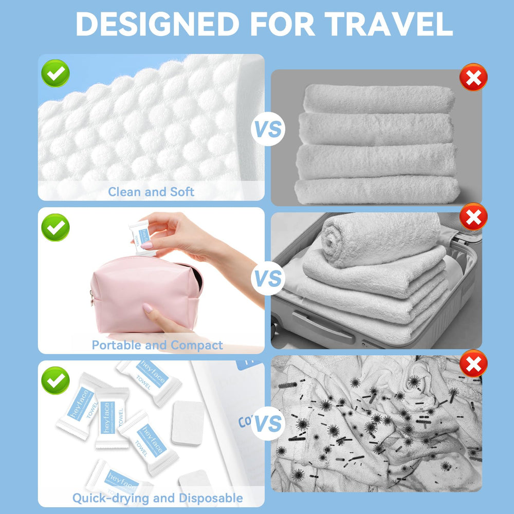 HEYFACE towel texture detail spunlace demonstrating absorbent, lint-free benefit