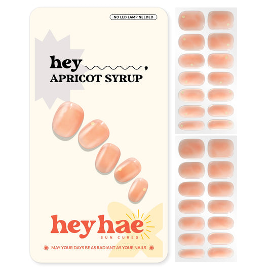 heyhae front packaging showing kit contents and benefit of salon-quality nails