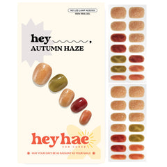 heyhae front packaging showing Autumn Haze kit and contents benefit ready set