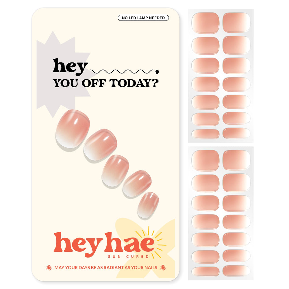 heyhae front packaging showing ombre pink kit and benefits