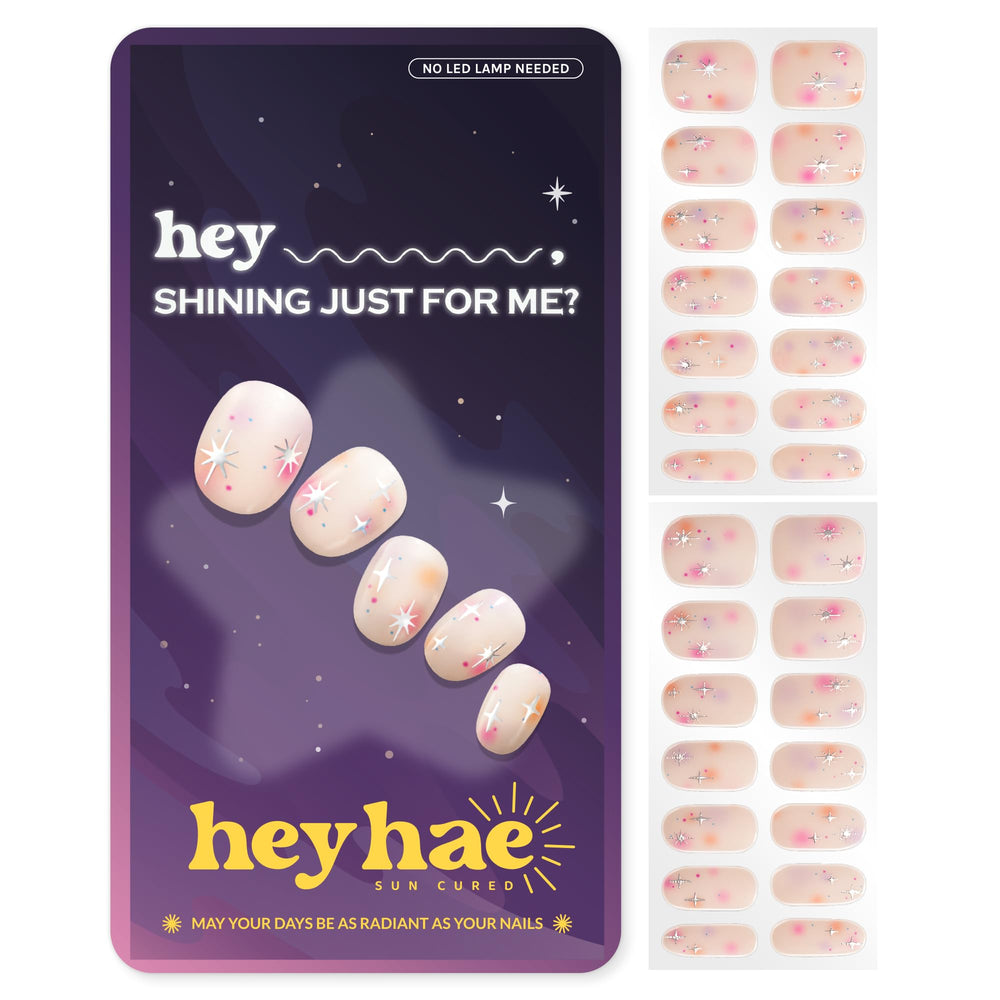 heyhae front packaging showing Summer Aura kit and quick salon benefit