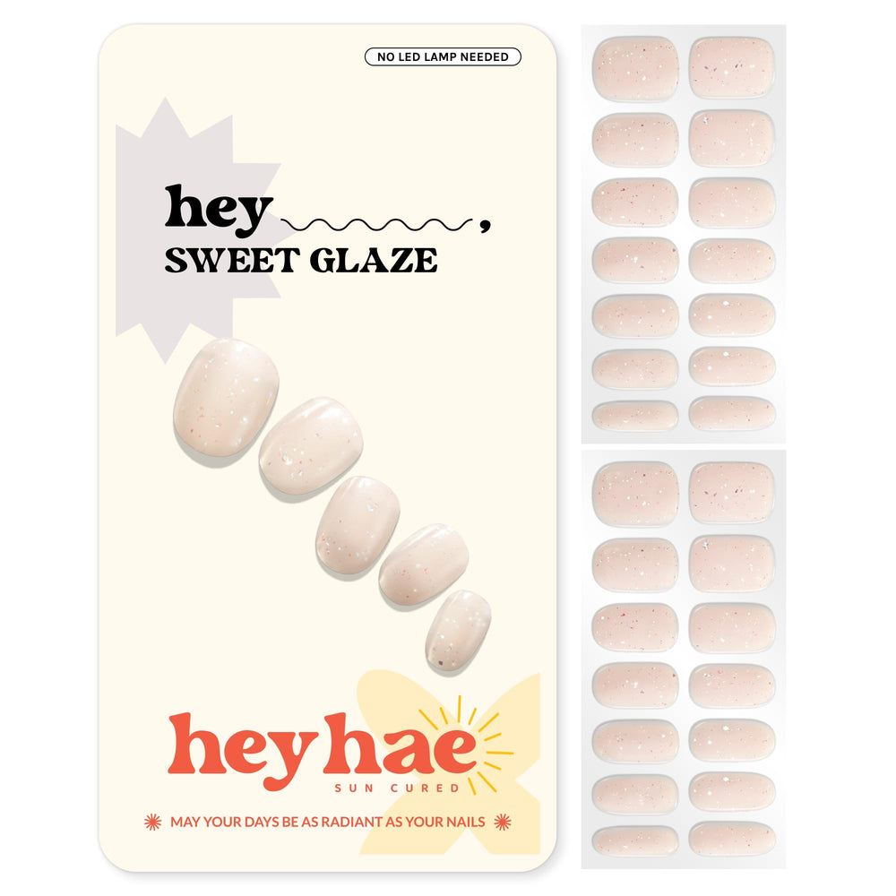 heyhae front packaging showing Sweet Glaze kit and quick benefits