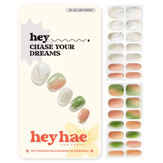 heyhae front packaging showing kit contents and polished finish