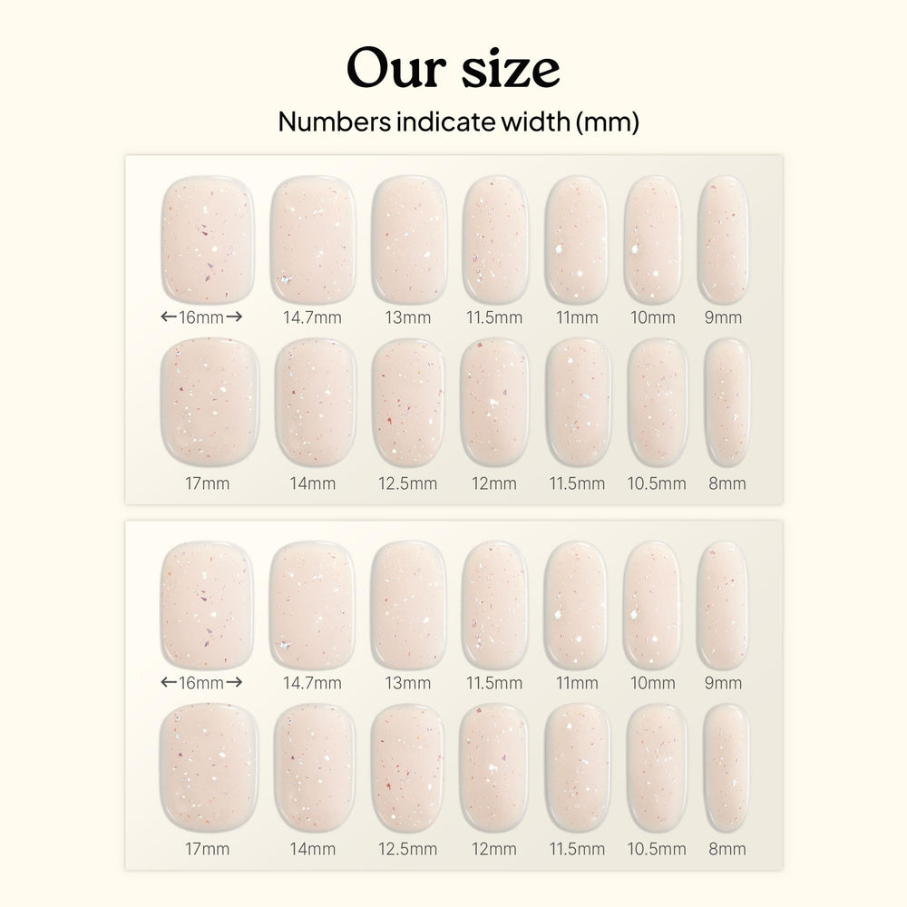heyhae hand model wearing Sweet Glaze nails outdoors for summer look