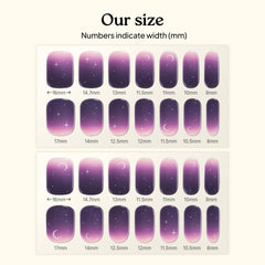 heyhae strips on nails for size and fit comparison benefit