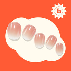 heyhae strip on nail for size comparison illustrating perfect fit