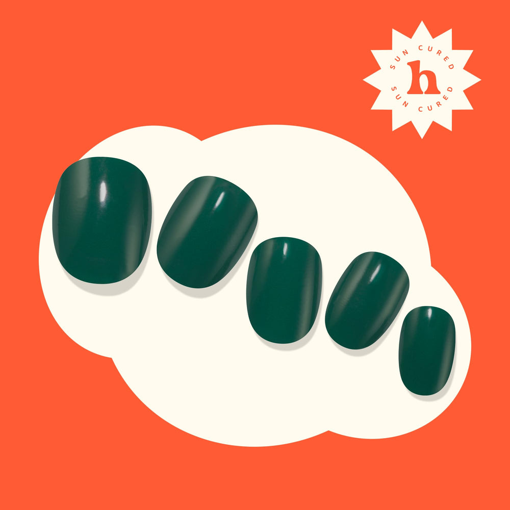 heyhae size comparison on a nail wheel demonstrating adaptable fit for nails