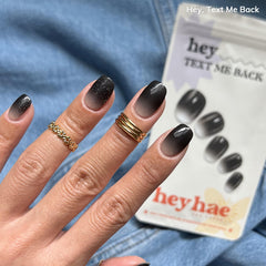 heyhae close-up of strip texture highlighting smooth glossy finish
