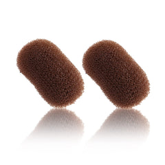 Heyiminy front view of coffee bump-insert showing compact packaging and benefit of quick styling