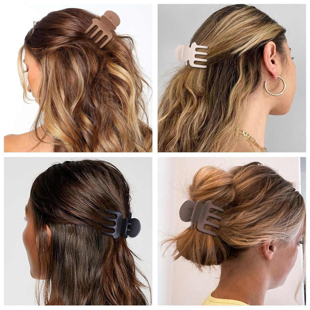 HFLYJPYW dark collection clips laid out in neutral colours to match outfits