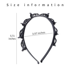 HFZRZFH size comparison with ruler showing compact, wearable dimensions