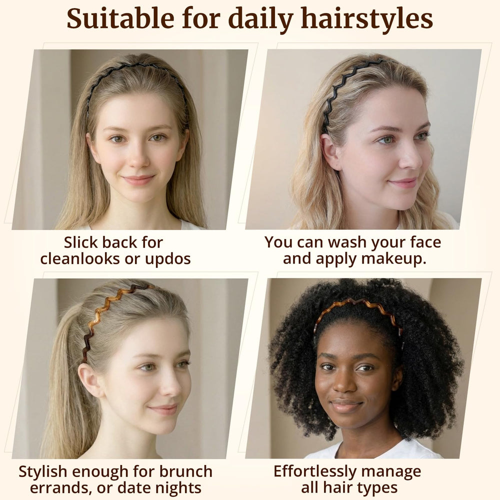 HFZRZFH on slicked back hair illustrating sleek, tidy finish