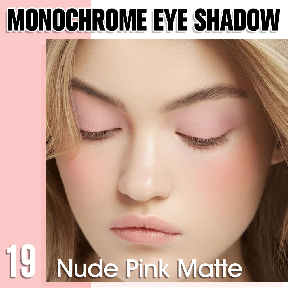 HHLTOH close-up of matte powder pan revealing fine texture and smooth blendability