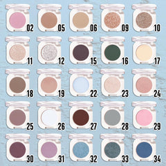 HHLTOH powder swatch on skin demonstrating strong pigment payoff benefit