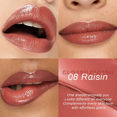 HHLTOH applied on lips in natural light enhancing natural tint and glow