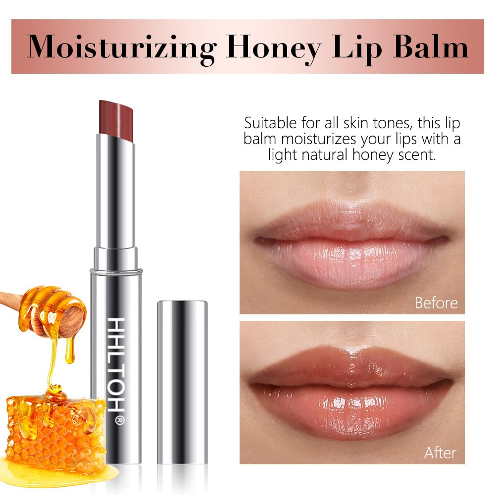 HHLTOH close-up texture with honey-inspired gloss for smooth hydration