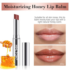 HHLTOH close-up texture with honey-inspired gloss for smooth hydration