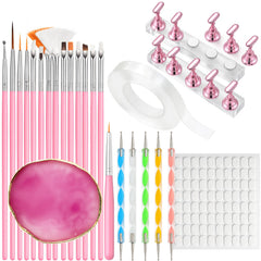 HHOOMY full kit layout showing all tools for versatile nail art use