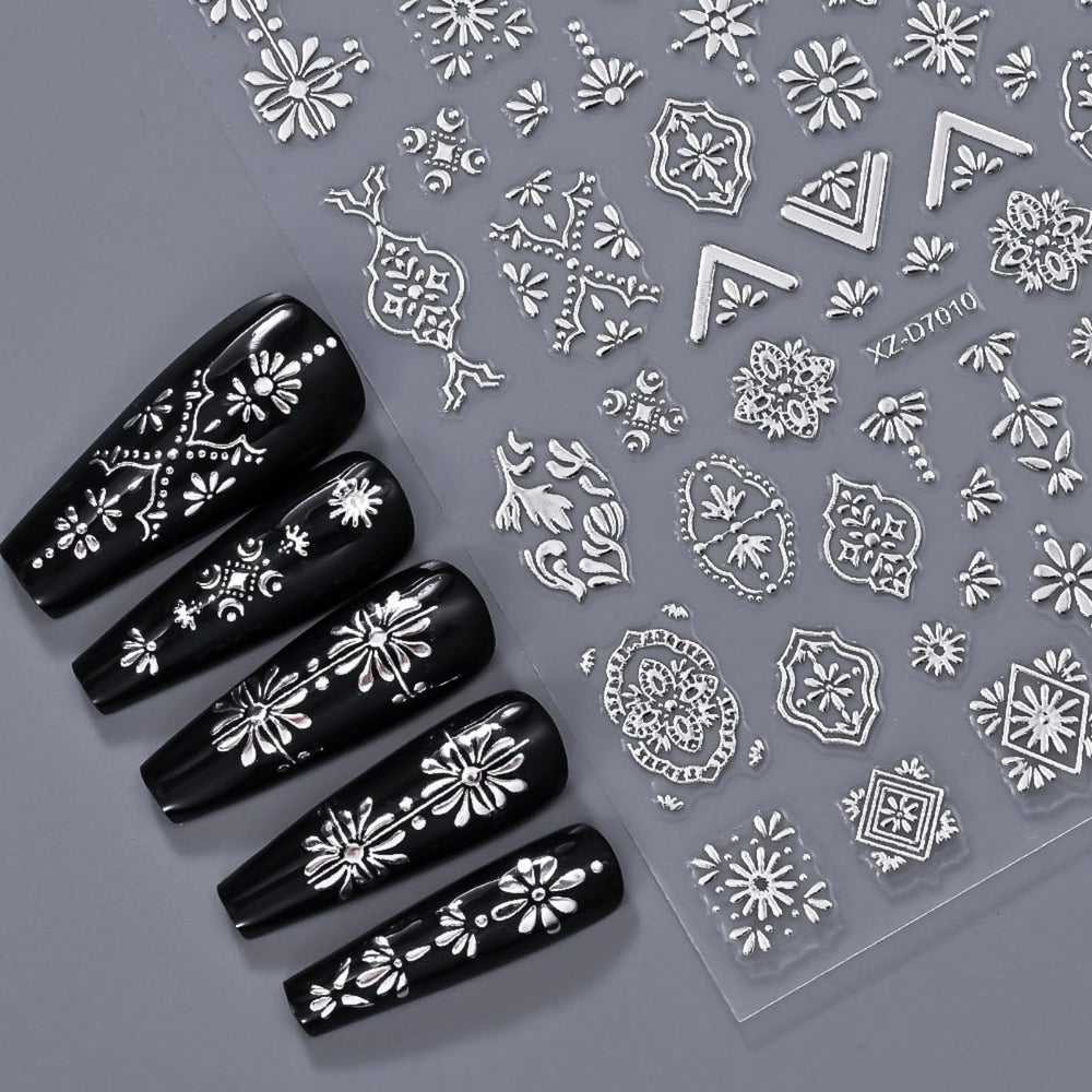 HHZEYLE stickers decorating a phone case showing craft use and personalization benefit