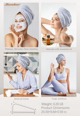 Hicober folded towel packed in suitcase ideal for travel and gym convenience