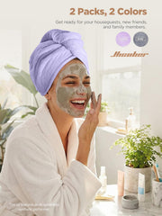 Hicober turban size comparison with hand illustrating generous coverage