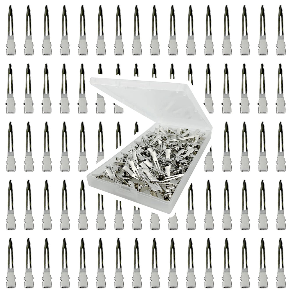 HiJeaton front packaging showing 90 metal clips, organized and ready for styling