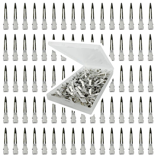 HiJeaton front packaging showing 90 metal clips, organized and ready for styling
