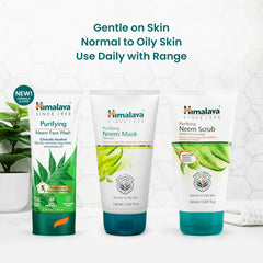 Himalaya 150 mL beside smartphone showing travel-friendly size
