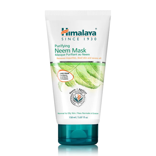 Himalaya jar front label showing product and benefits