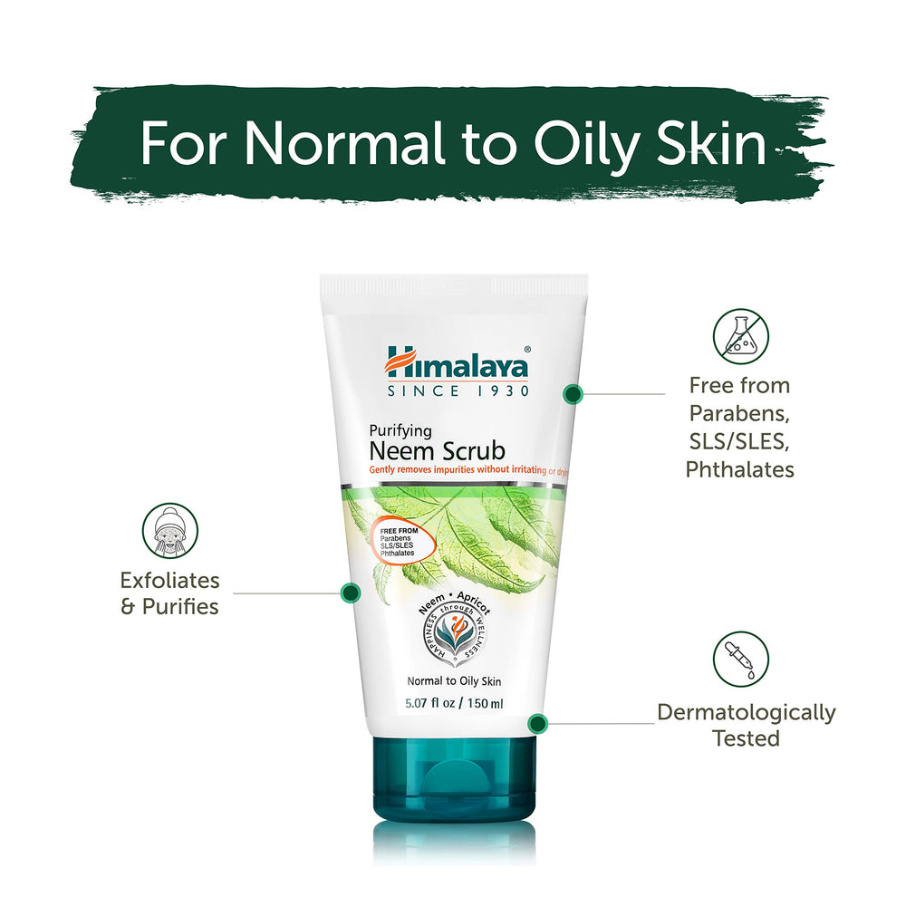 Himalaya 150 ml tube next to common object for size comparison