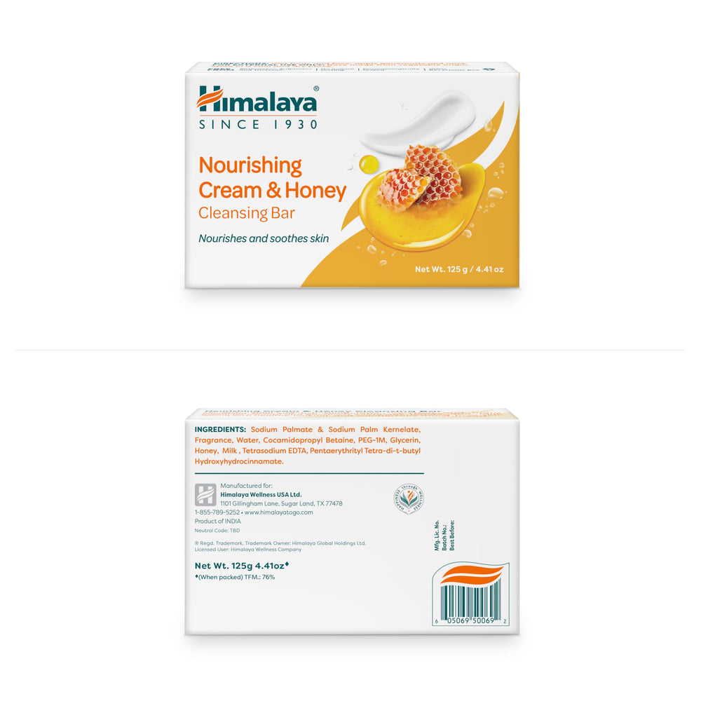 Himalaya three-pack stacked bars highlighting value and soft skin