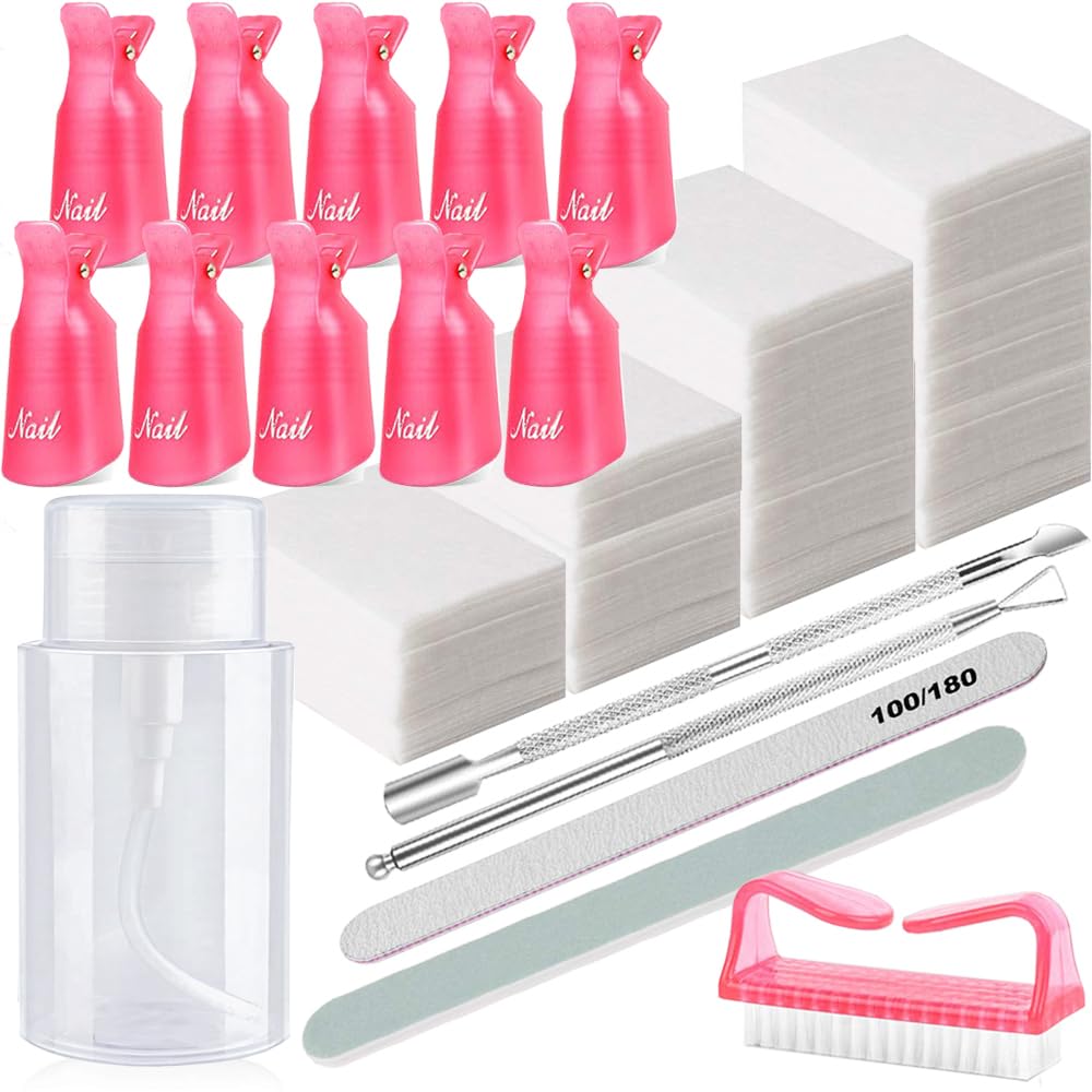 HiMo kit front layout showing clips, dispenser, pads and tools for efficient removal