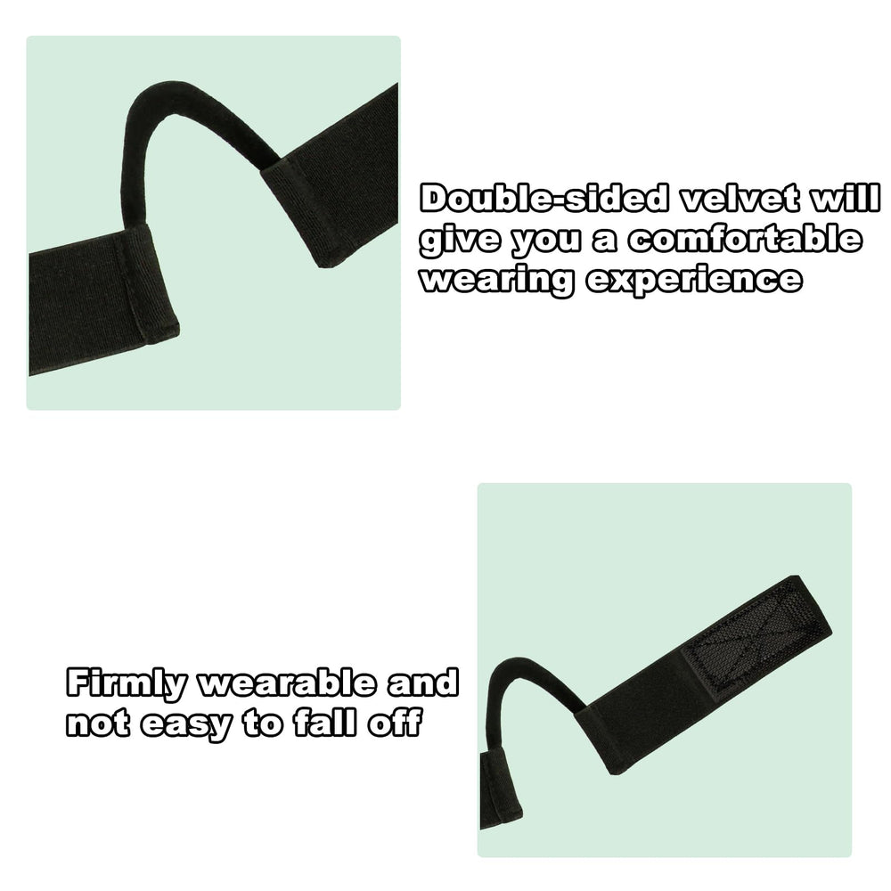 HINGTAI C-shaped ear cutout detail preventing ear pressure for all-day comfort