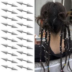 HINGTAI front packaging showing 20 spiked metal hair clips, bold accessory