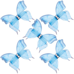 HINZIC front view showing gradient blue butterflies adding delicate sparkle
