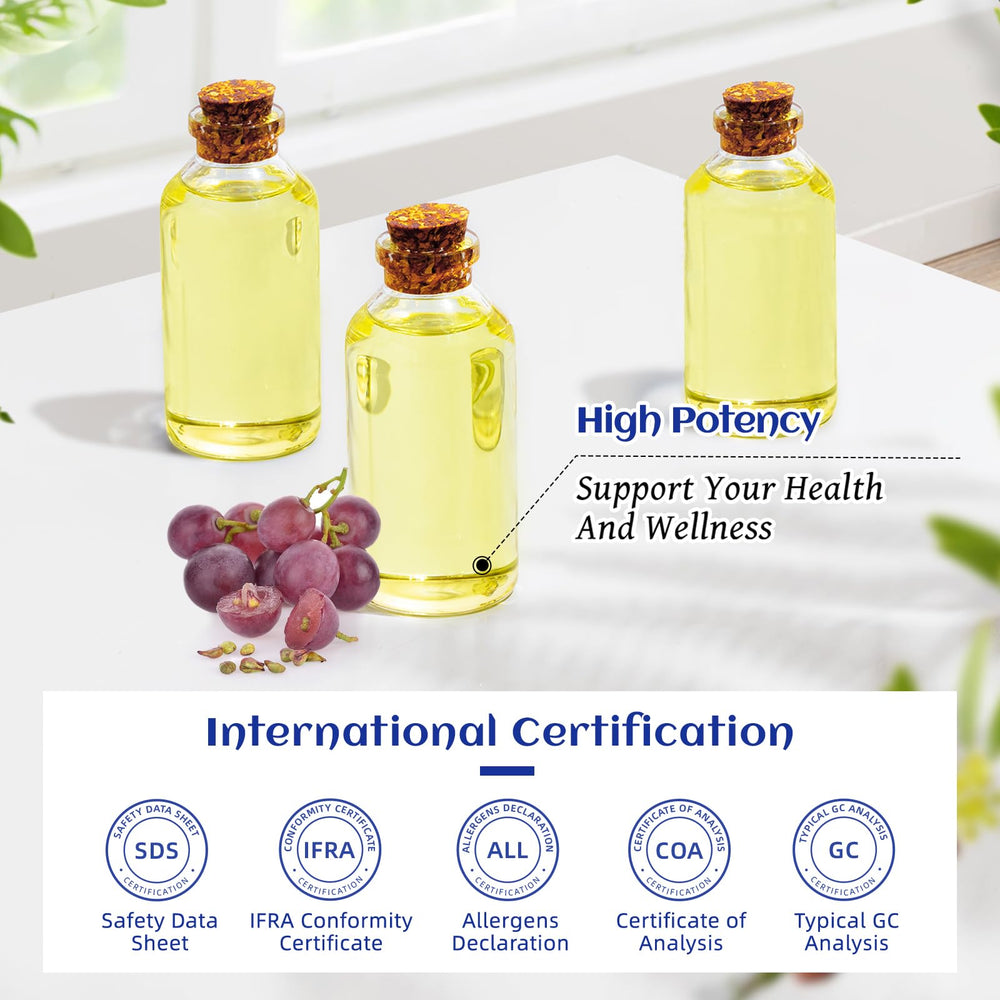 HIQILI blended with essential oils in bowl illustrating neutral base for aromatherapy benefit