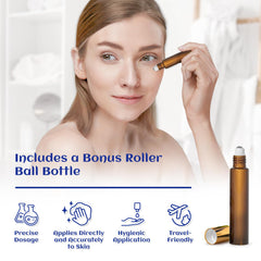 HIQILI applied to skin in palm highlighting smooth hydration benefit quick absorption